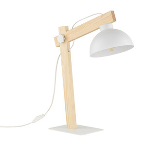 Oslo White Lampka Nocna small 0