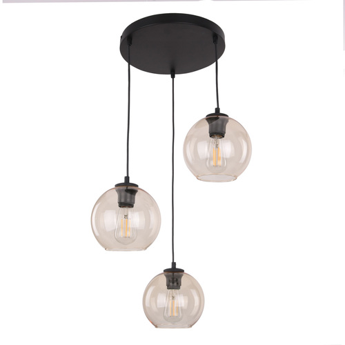 Sprawdź Cubus Bursztyn Lampa Wisząca 3 Pł Koło