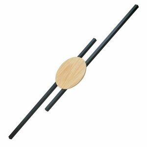 Java Black Wood Kinkiet 2 Pł small 1