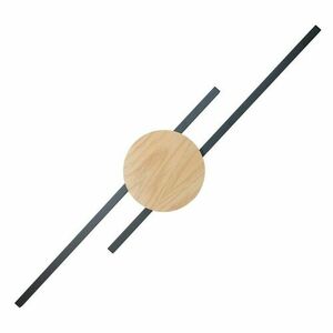 Java Black Wood Kinkiet 2 Pł small 0