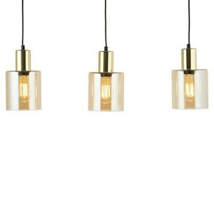 Sierra Gold Lampa Wisząca 3 Pł Listwa small 1
