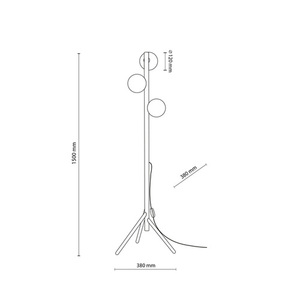 Estera Wood Lampa Podłogowa 3 Pł small 6