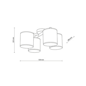 Deva Nature Lampa Sufitowa 4 Pł small 8