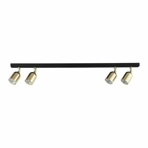 Sprawdź Top Black Gold Lampa Sufitowa 4 Pł