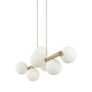 Estera Wood Lampa Wisząca 7 Pł small 4