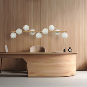 Estera Wood Lampa Wisząca 9 Pł small 1