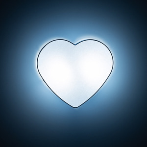 Heart Blue Lampa Sufitowa 2 Pł small 1