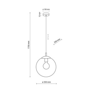 Esme Graphite Lampa Wisząca 1  350 small 8