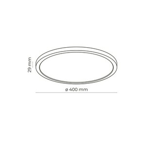 Aqua White Medium 36W Led small 6