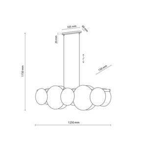 Pulse Lampa Wisząca 5 small 6