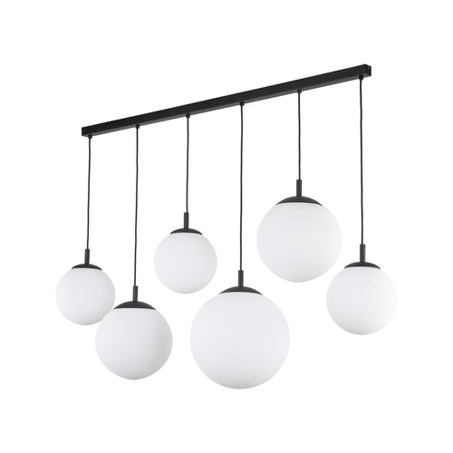Sprawdź Esme White Lampa Wisząca 6 Pł  Listwa