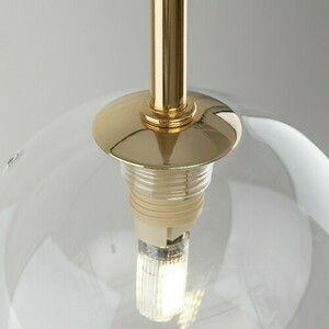 Nilos Black / Gold Lampa Wiszaca 1 small 2