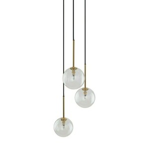 Nilos Black / Gold Lampa Wiszaca 3Pł small 4