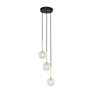 Nilos Black / Gold Lampa Wiszaca 3Pł small 5