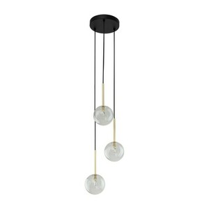 Nilos Black / Gold Lampa Wiszaca 3Pł small 6