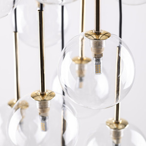 Nilos Black / Gold Lampa Wiszaca 17 small 5