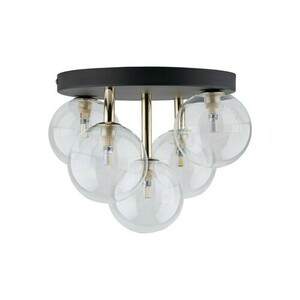 Nilos Black / Gold Lampa Sufitowa 5Pł small 1