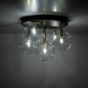 Nilos Black / Gold Lampa Sufitowa 5Pł small 2