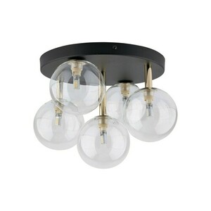 Nilos Black / Gold Lampa Sufitowa 5Pł small 6
