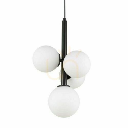 Sprawdź Lampa wisząca Sigma Perla 4 czarna 4xG9 33487