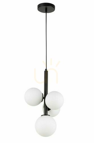Sprawdź Lampa wisząca Sigma Perla 4 czarna 4xG9 33487