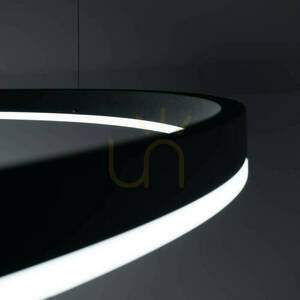 Żyrandol ODA 80 czarny LED 4000K  - THORO small 4