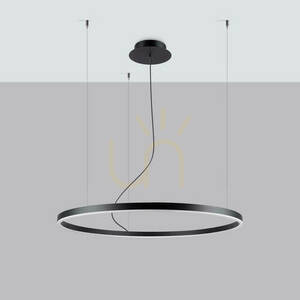 Żyrandol ODA 80 czarny LED 4000K  - THORO small 0
