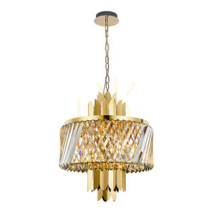 Kryształowy Żyrandol Margot Gold 6x E14 small 0