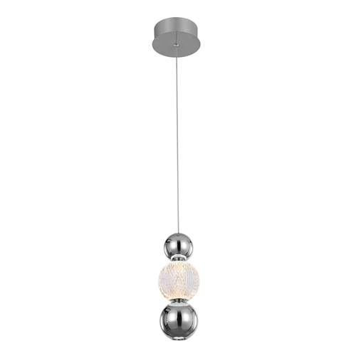Sprawdź Lampa wisząca Italux Oter LED chrom 2x7W 3000K PND-83728-7W-3K-CH