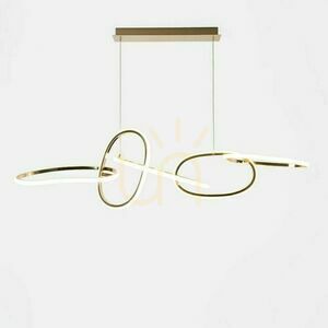 Lampa wisząca Zuma Line EGT MD7361-5A- CHOLET ZŁOTA (MD7361-5A-EGT) small 2