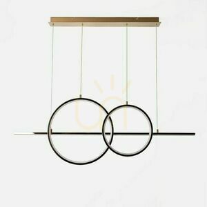 Lampa wisząca Zuma Line CHOLET MD7358-2A-3GT ZŁOTA small 1