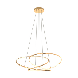 Lampa wisząca Zuma Line CHOLET MD7360-1A-3GT ZŁOTA small 0