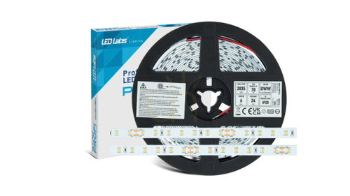 Sprawdź Taśma PRO 3Y 24V 350 LED 2835 SMD 6W WW RA90, 5 m