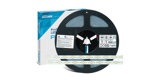 Sprawdź Taśma PRO 3Y 24V 1200 LED 2835 SMD 15W WW RA90 HS, 5 m
