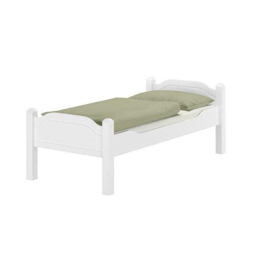 Sprawdź LIVA SENIOR WHITE 160 - solidne drewniane łóżko - BIAŁA SOSNA