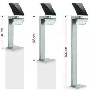 Oprawa solarna LED 1,2W Steinel XSolar GL-S z czujnikiem antracyt small 1