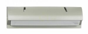 Kinkiet zewnętrzny SU-MA Nelly srebrny 2x60W aluminiowy 91012C AL small 1