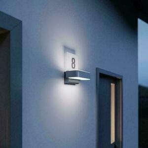 Zewnętrzna oprawa na ścianę z czujnikiem ruchu i zmierzchu LED L 820 S SI 1 Zewnętrzna oprawa na ścianę z czujnikiem ruchu i zmierzchu LED L 820 S SI small 1