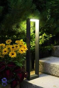 Kinkiet zewnętrzny LED SU-MA YB19504 ciemny popiel 7W IP54 3000-6000K small 4