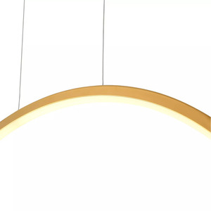 Lampa Wisząca do Łazienki LOOP M 1xLED złota IP44 PL0119-85-GD small 1
