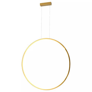 Lampa Wisząca do Łazienki LOOP M 1xLED złota IP44 PL0119-85-GD small 0