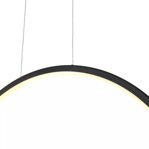Lampa Wisząca do Łazienki LOOP S Czarna IP44 PL0119-65-BK small 1