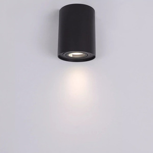 Tubka Leila 1xGU10 czarna CL0101-BK small 2