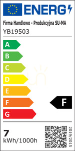 Słupek oświetleniowy LED SU-MA YB19503 ciemny popiel 50 cm IP54 small 6