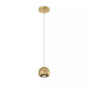 Lampa wisząca YASKR Aurenia LED złota 5W 3000K 12 cm PL0122-GD small 0