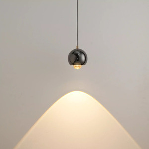 Lampa wisząca AURENIA 5W LED czarna 3000K small 2