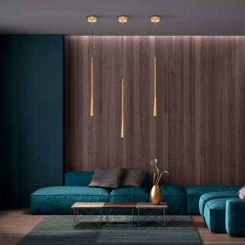 Sprawdź Lampa Wisząca Elysia 6W złota PL0121-GD