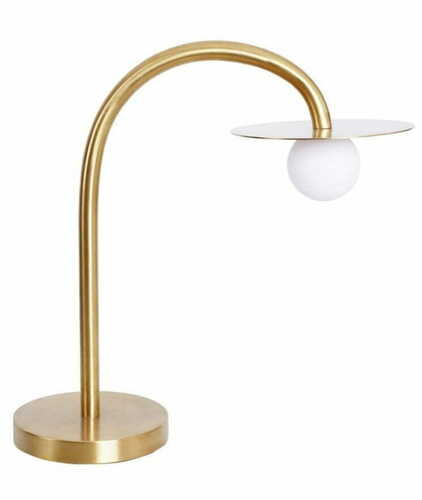 Sprawdź Lampa stołowa Max Light Enigma T0054 złota 45 cm LED 2W