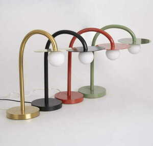 Lampa stołowa Max Light Enigma T0054 złota 45 cm LED 2W small 4