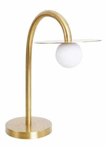 Sprawdź Lampa stołowa Max Light Enigma T0054 złota 45 cm LED 2W